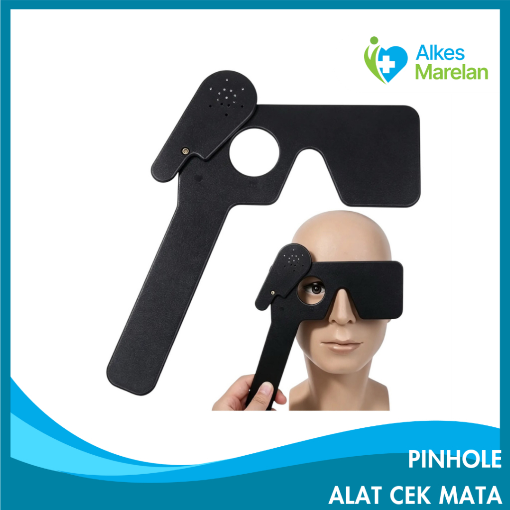 Pinhole Alat Cek Mata lorgnette pinhole occluder / Alat cek Mata pinhole / kacamata pinhole