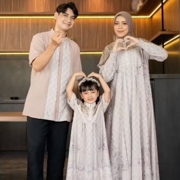 Sarimbit Keluarga Kamila Family Set Terbaru By Kyana Idul Fitri 2027