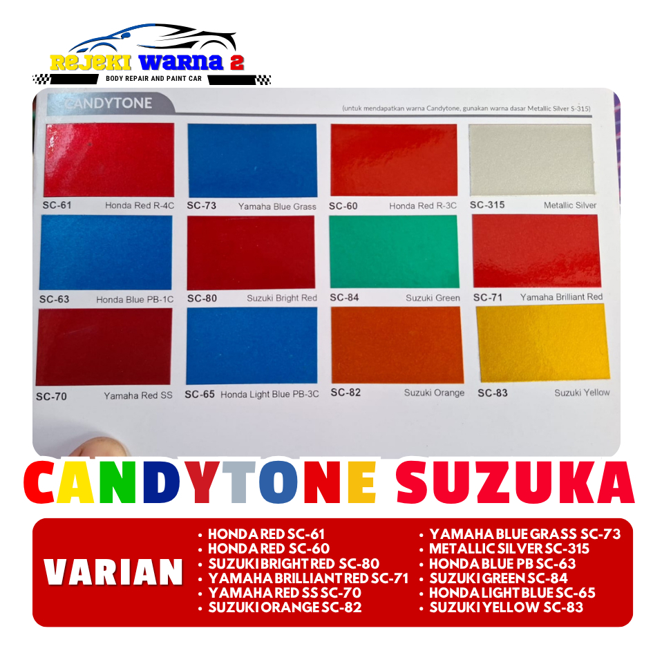 CANDYTONE SUZUKA 200CC ALL VARIANT