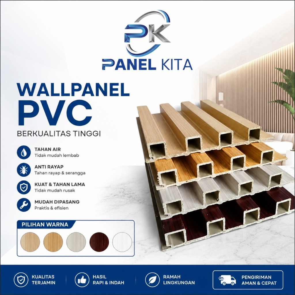WallPanel PVC / Panel PVC / interior PVC / PANEL KITA PVC Size M