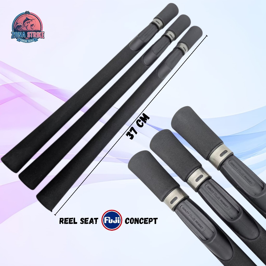 NAGOYA Handle Joran Full EVA Super Empuk - Busa Gagang Pancing Custom Ringan Presisi