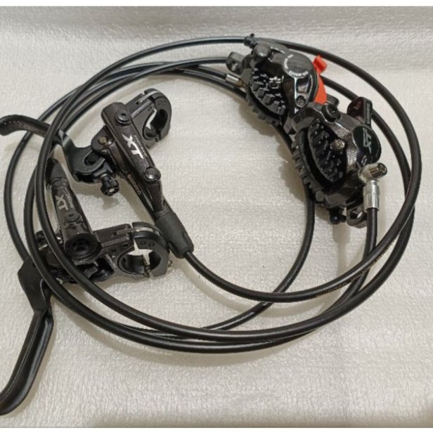 brake set cakram hidrolik SHIMANO DEORE XT seri M8000 via japan