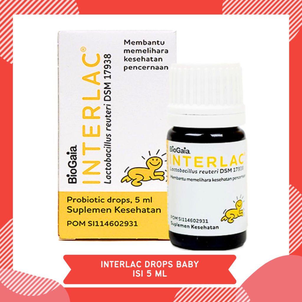 INTERLAC DROPS 5 ML / SUPLEMEN KESEHATAN BAYI