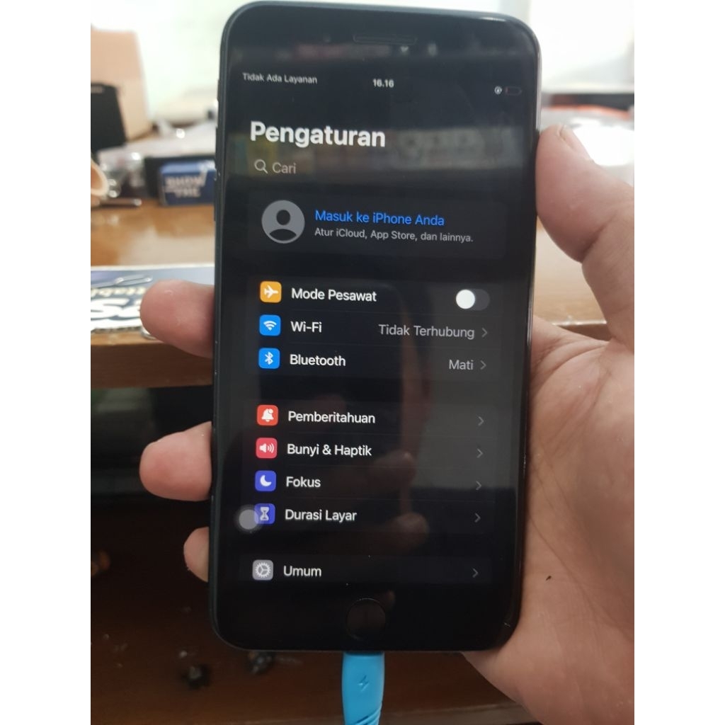 Mesin iphone 7 plus 128 wifi only
