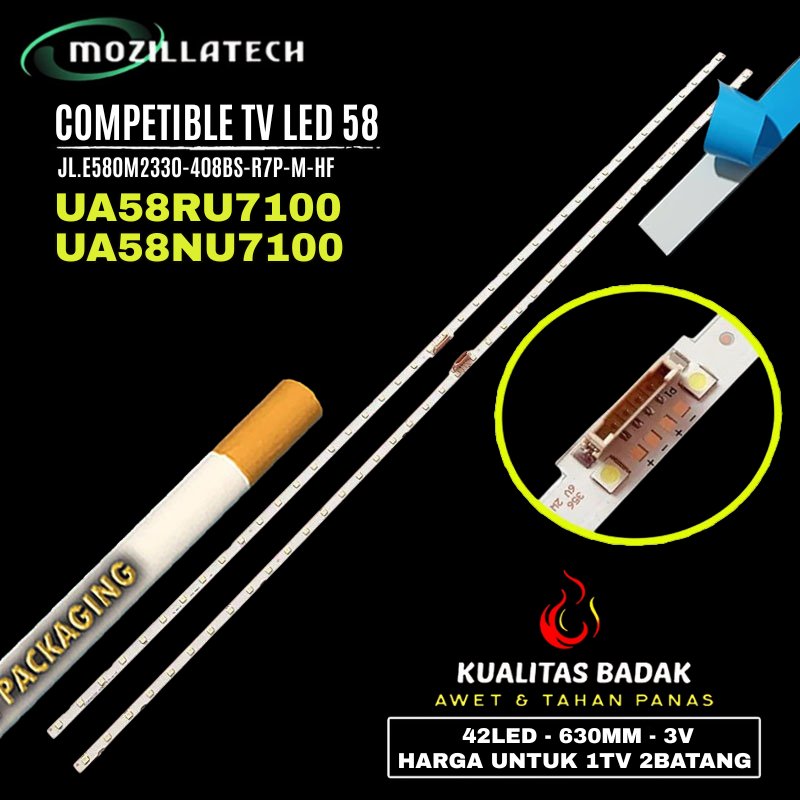 BACKLIGHT SAMSUNG 58 UA58RU7100K UA58NU7100K UA58RU7100 UA58NU7100 58RU JL.E580M2330-408BS-R7P-M-HF