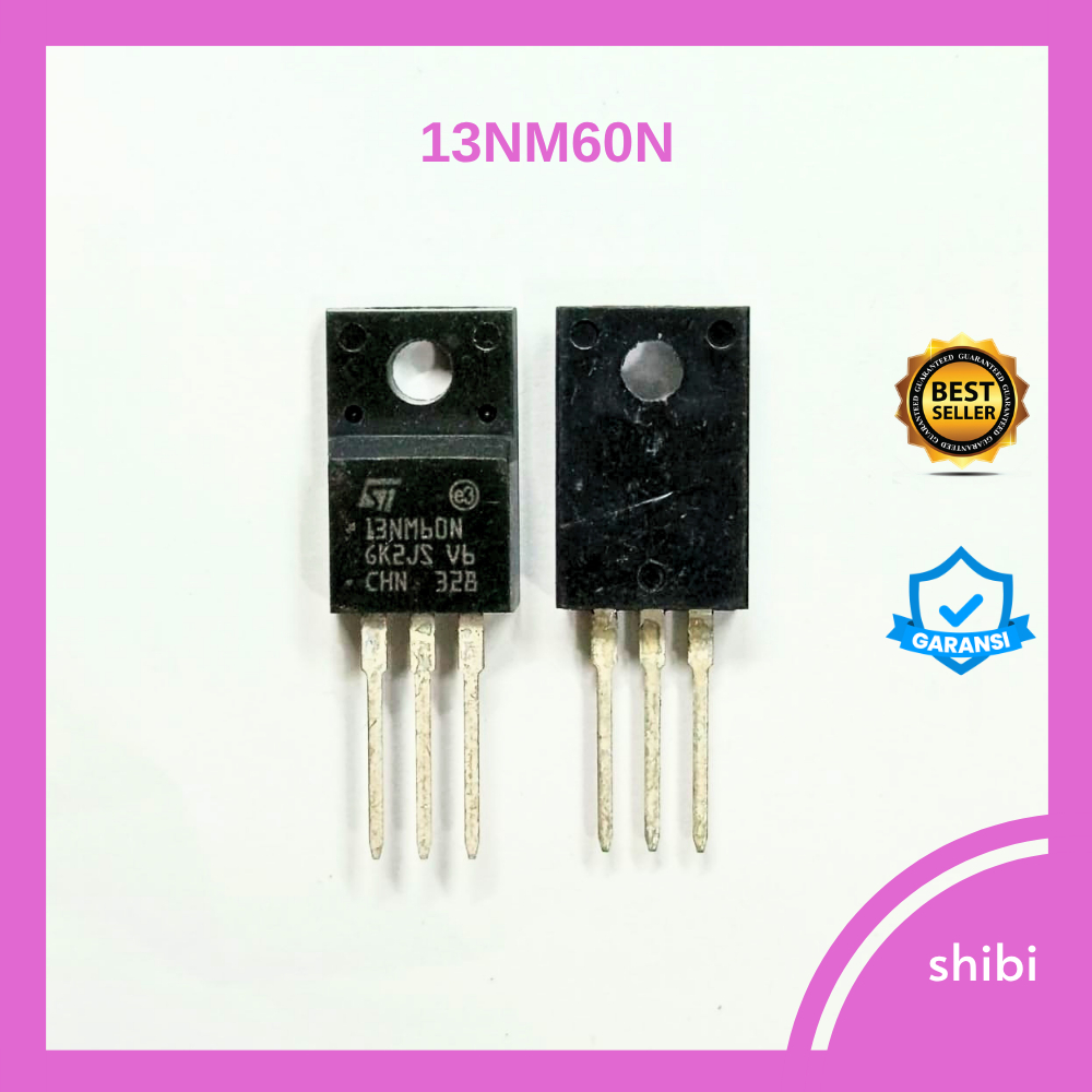 STF13NM60N GARANSI MOSFET13NM60N 13NM60 13N60 N-Ch 13 A 600 V