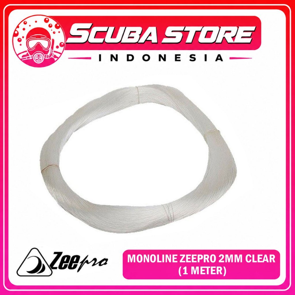 Monoline Zeepro Line Speargun Spearfishing Tali Shaft Senar Pancing Ster Ikan 2mm Rope Spearo