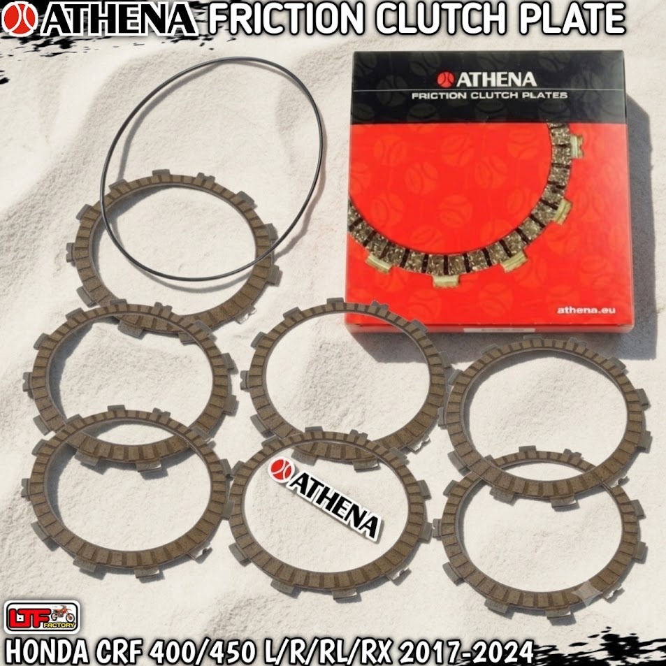 HONDA CRF 400 450 L R RL RX 2017 2018 2019 2020 2021 2022 2023 2024 - ATHENA FRICTION CLUTCH PLATE O