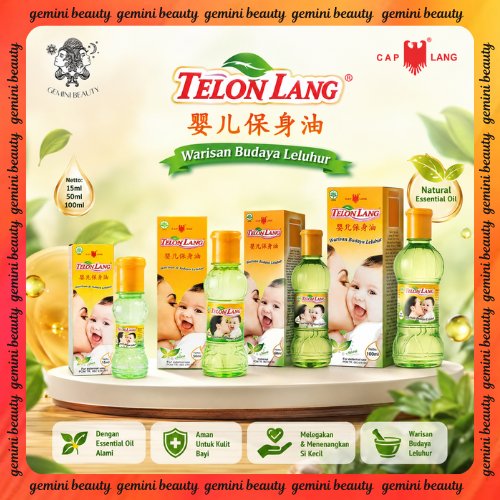 Minyak Telon Lang / Minyak Telon Cap Lang / Telon Lang