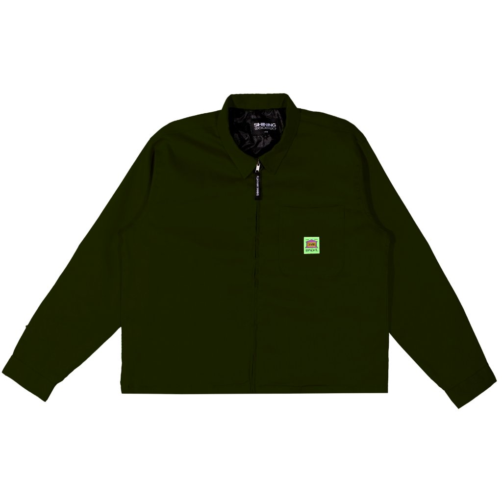 Shining Bright Home Work Jacket - Hijau Army