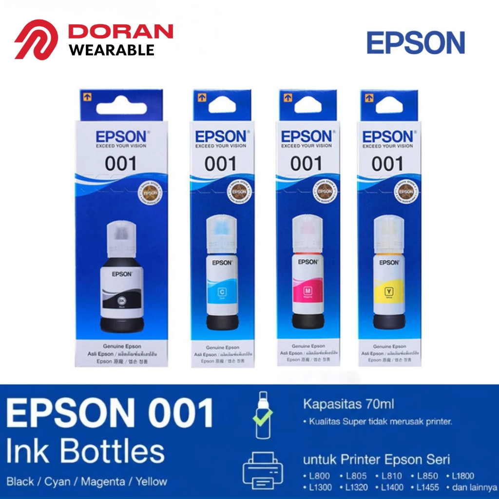 Tinta Printer Epson Tinta Epson 001 Original