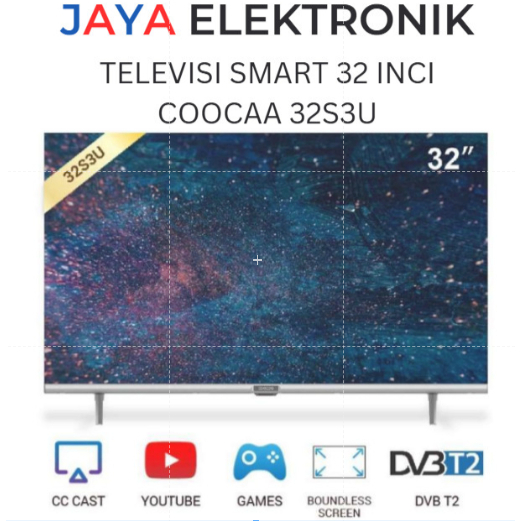 Televisi SMART COOCAA 32S3U TV 32 Inci