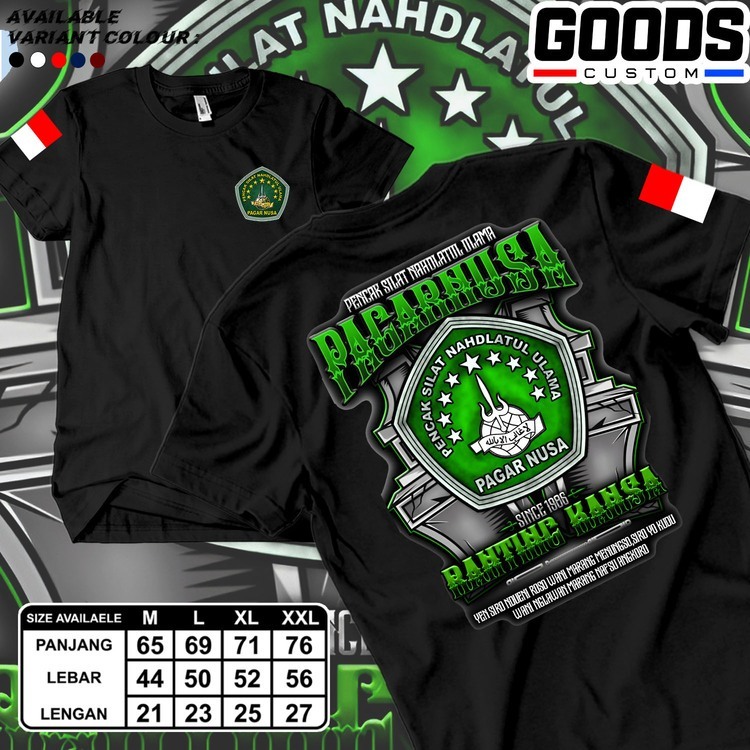 Kaos Distro Pagar Nusa - Kaos Pencak Silat Indonesia - Kaos Pagar Nusa Terbaru - Kaos Pagar Nusa