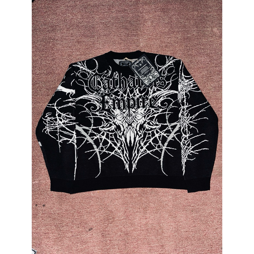 Preloved KNITWEAR CATHARSIS EMPIRE Midnight ‘Summum’ 100% ORIGINAL