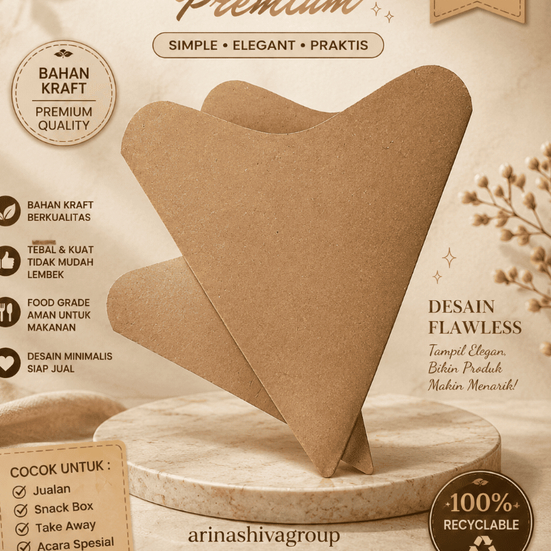 300 LEMBAR KEMASAN CREPES LIPAT BAHAN DUPLEK PUTIH SUPER QUALITY | KERTAS LEKER KREPES CRISPY HIGH Q