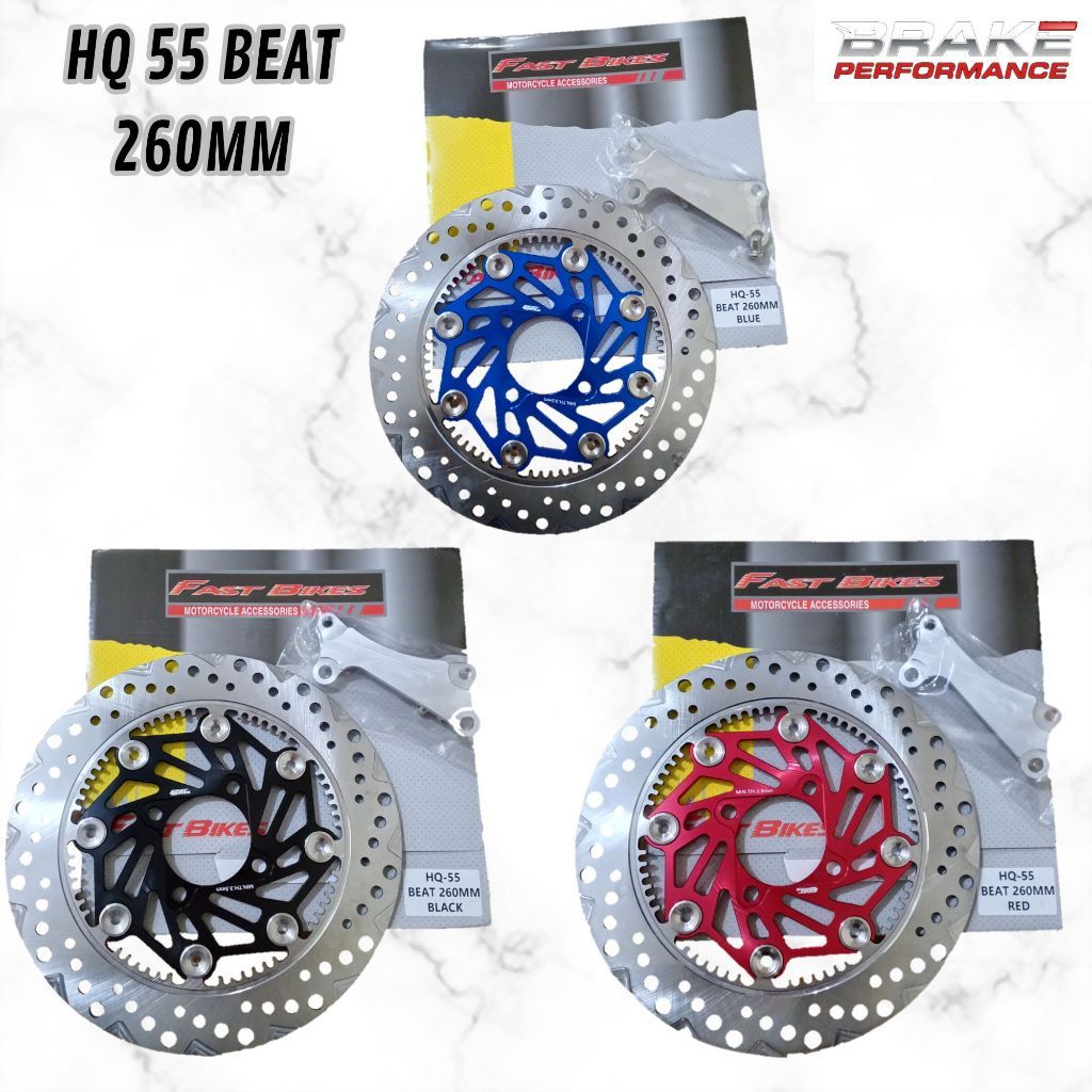 Disc Piringan Cakram Depan Vietnam FastBikes 260mm Beat HQ-52 & HQ-55