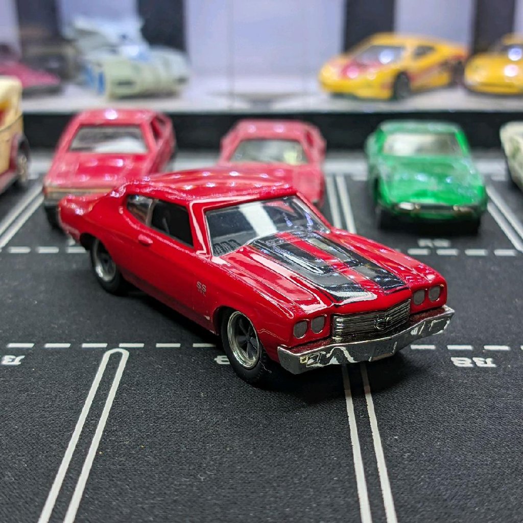 Jada Fast & Furious Dom's Chevy Chevelle SS Merah Loose Junk