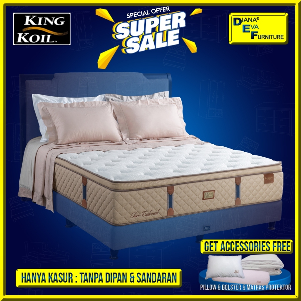 King Koil Chiro Endorsed Kasur Springbed