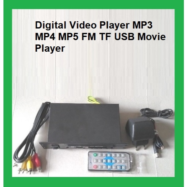 Digital Video Player MP3 MP4 MP5 FM TF USB Movie Player