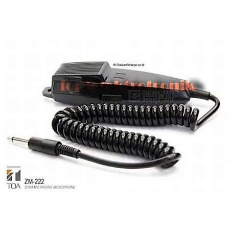 Mic Paging TOA ZM222 Paging Mic TOA ZM-222 Mic Dynamic TOA ZM222