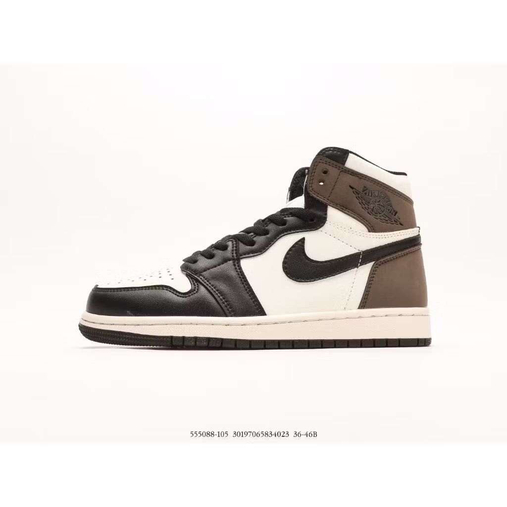 Sepatu Sneakers Aj 1 Hi Dark Mocha
