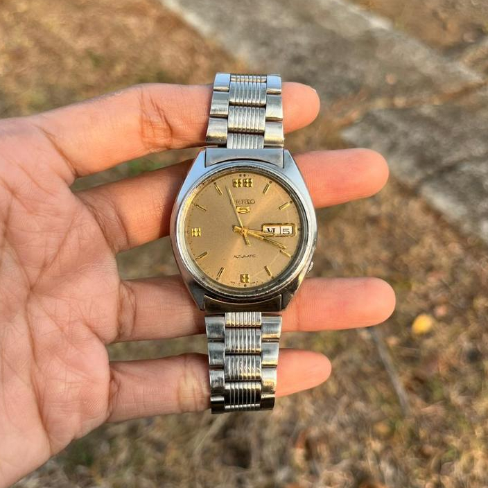 Jual jam seiko 5 original vintage automatic