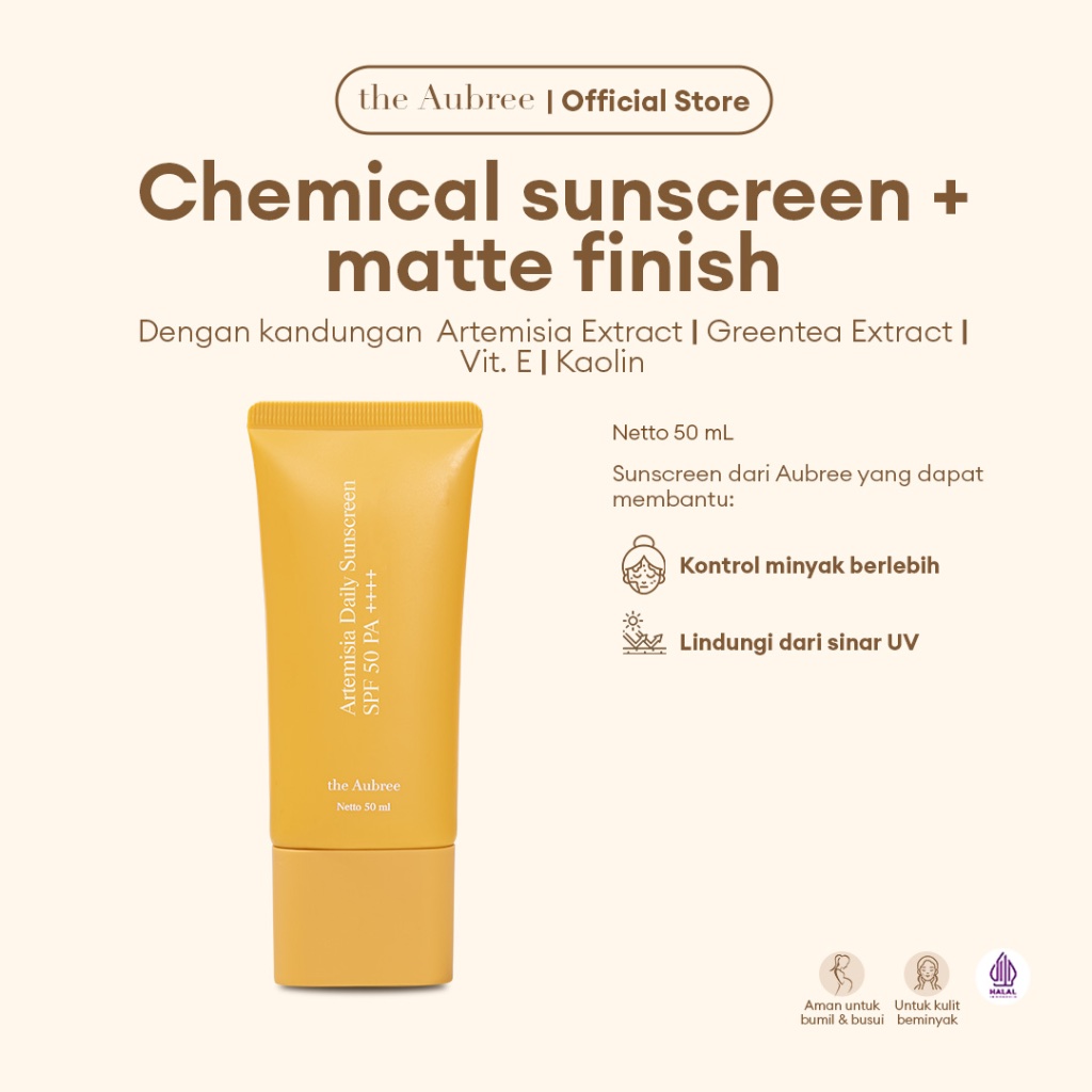 The Aubree Artemisia Daily Sunscreen SPF 50 PA ++++