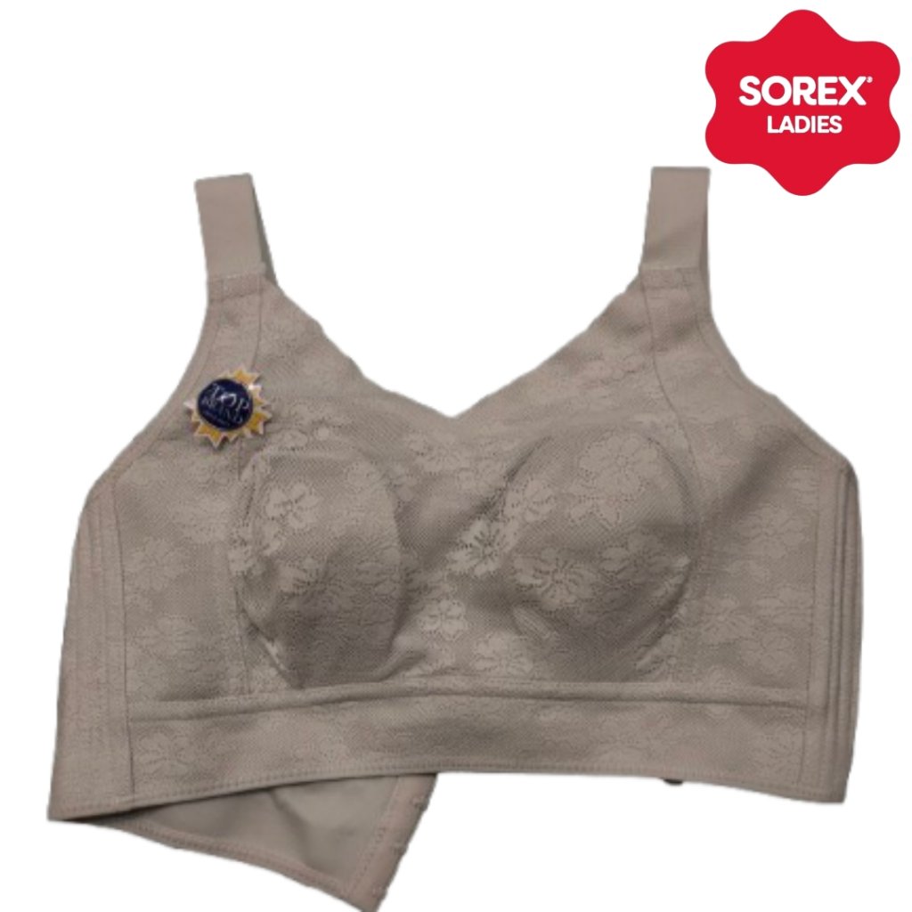 SOREX BRA BH CA 097 Tanpa Kawat Tanpa Busa Kait 4 (Cup B)