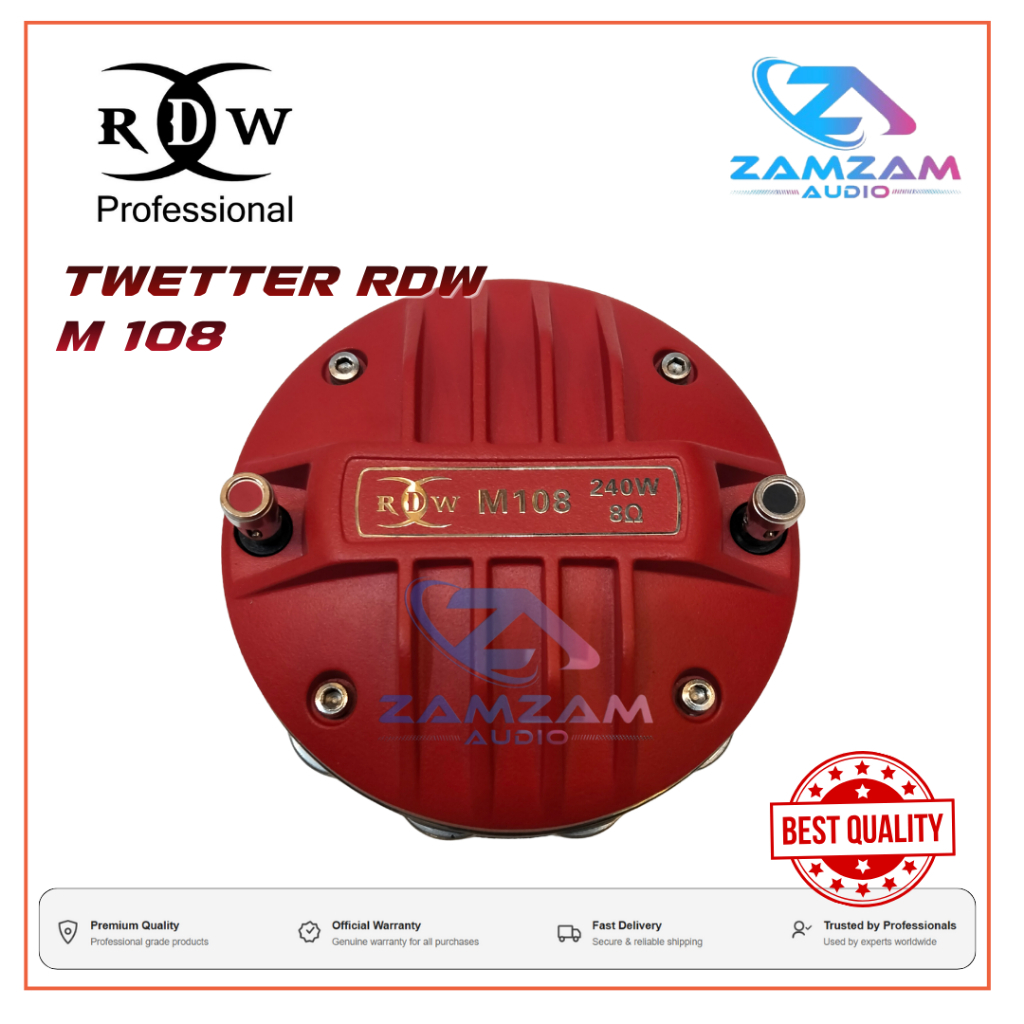 Driver Tweeter RDW M 108 ORIGINAL