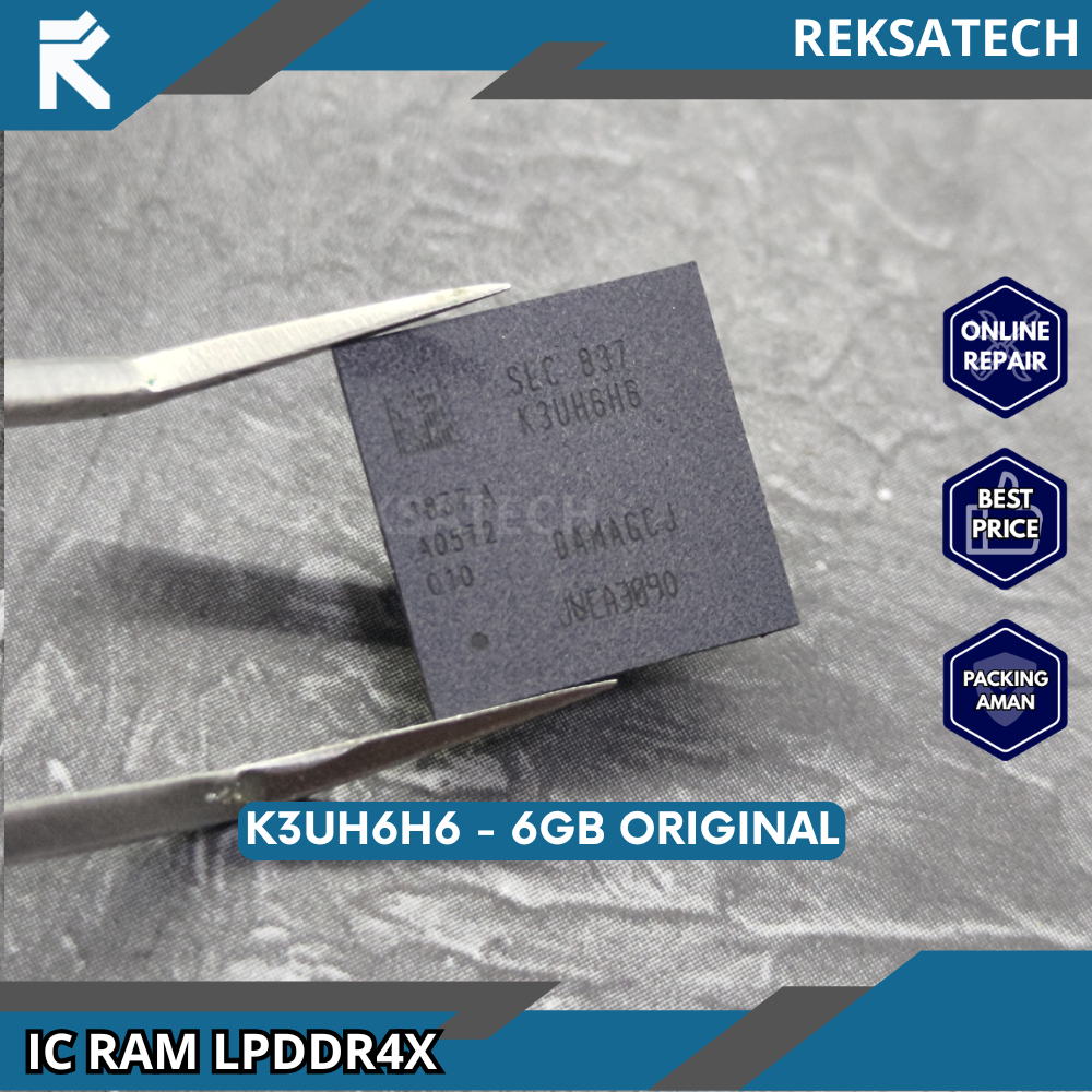 Ic Ram LPDDR4X K3UH6H6 6GB Original Copotan Tested for Poco Blackshark dan Rog Phone