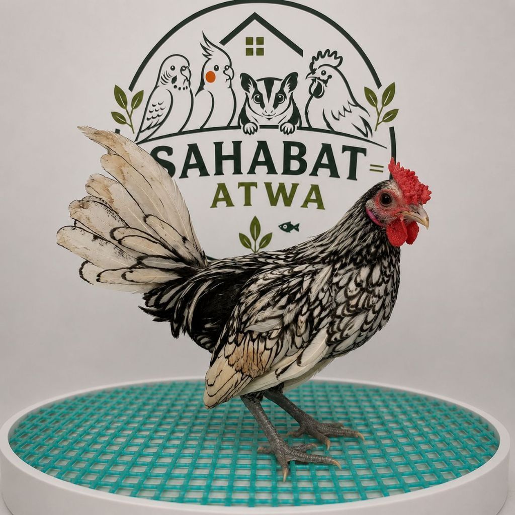 Ayam kate batik sepasang Ayam batik Dewasa Ayam kate hias peliharaan