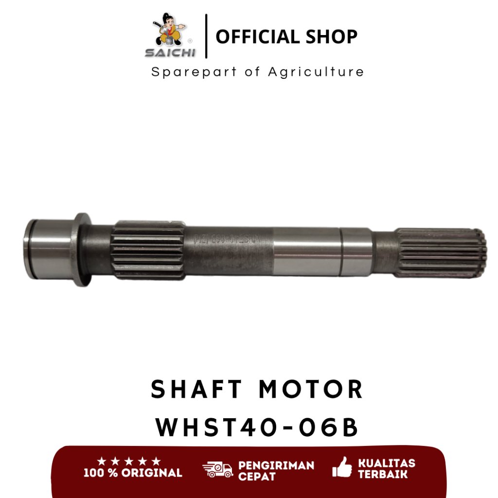NR Shaft Motor WHST40-06B Sparepart Combine Harvester Maxxi Bimo Original