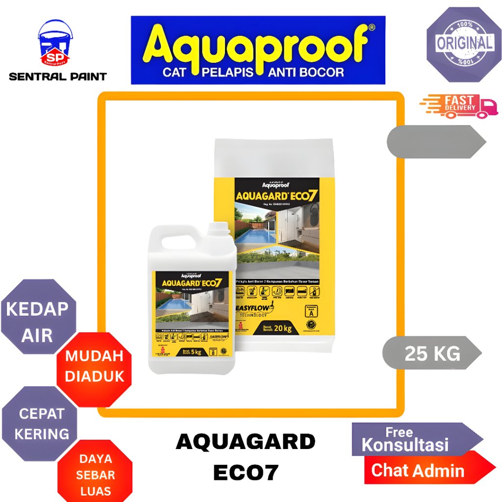 AQUAPROOF AQUAGARD ECO7 2 KOMPONEN 25KG