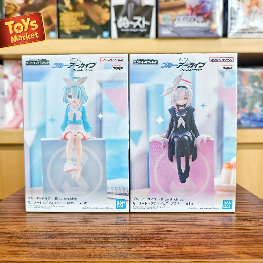 BANDAI Monitor Top Figure Blue Archive - Arona & Plana [SET]