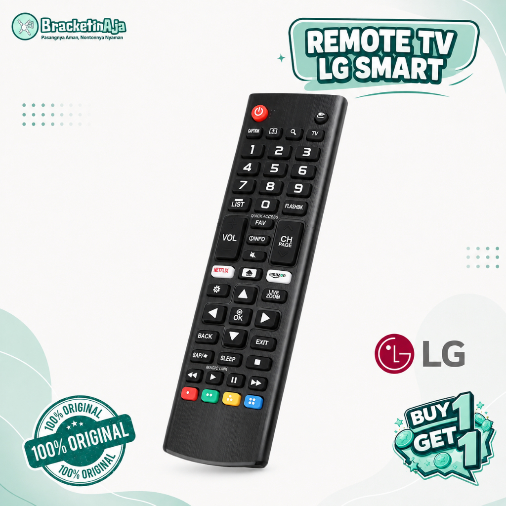 Remote LG Smart TV Original Remote TV LED LCD LG Standard