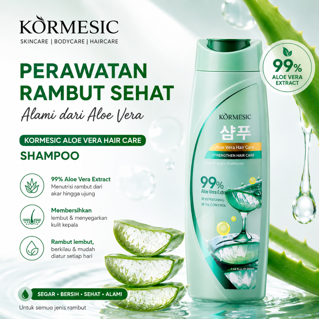 Kormesic Aloe Vera Hair Care Shampoo