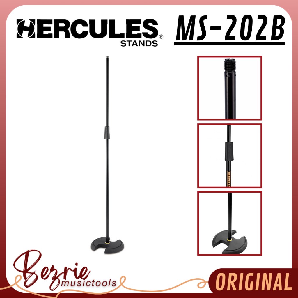 Hercules MS202B Microphone Stand MS 202B Original