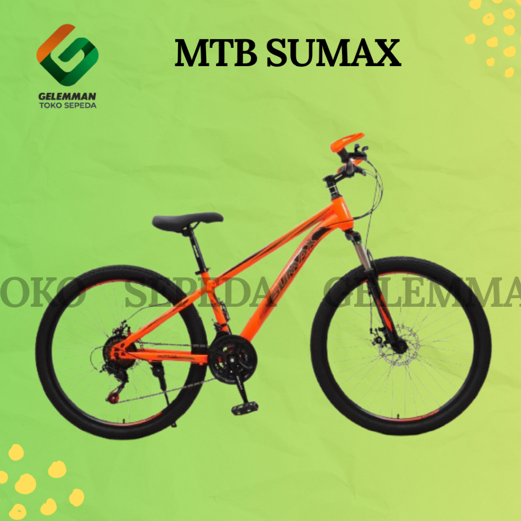 SEPEDA GUNUNG/MTB SUMAX BIKE 65X 24" & 26''