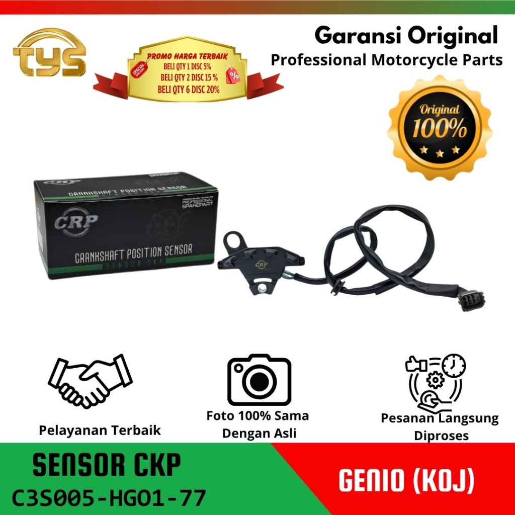 CRP Sensor Ckp/Sensor Ckp Untuk Motor Honda