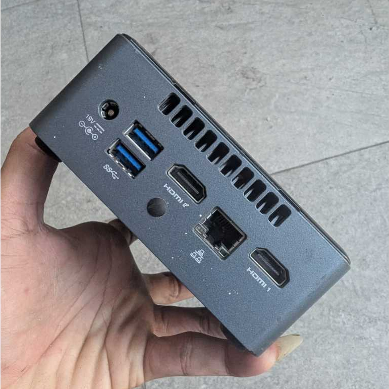 Mini PC Intel NUC NUC7JYHN Rusak Mati Total Kosongan Unit Only Bahan Servis