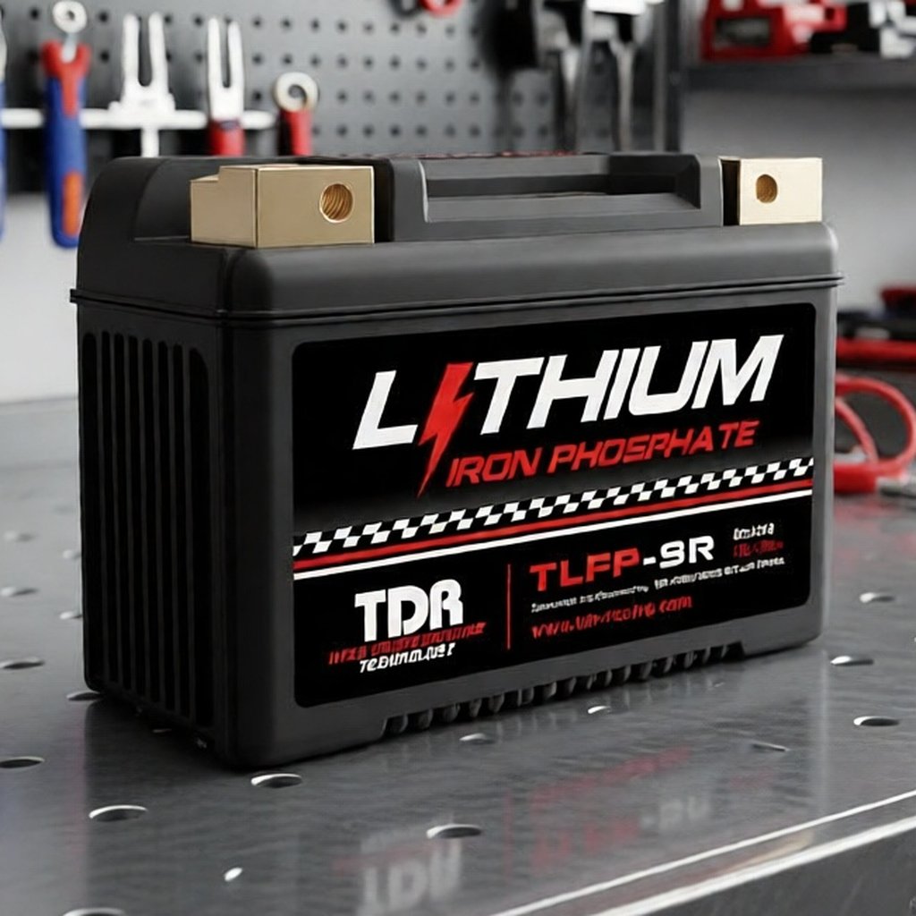 TDR Aki Kering LiPO4 9R 12V Lithium Iron Phosphate Aki Motor Kawasaki ZX25R