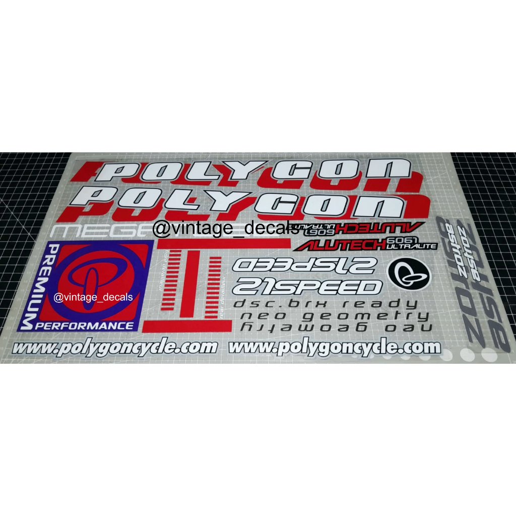 Polygon ASTROZ decals replacement