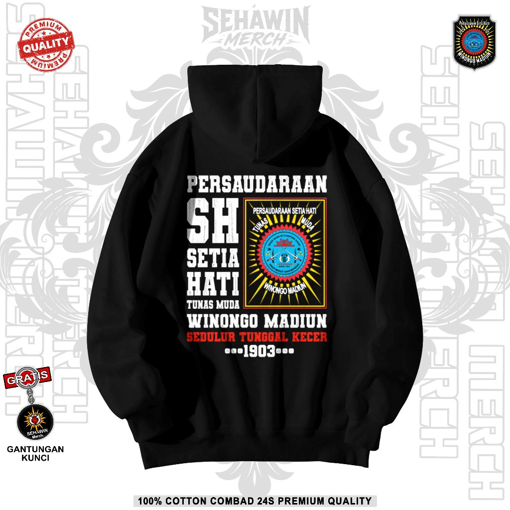 PSHW HOODIE PREMIUM -  STK SEDULUR TUNGGAL KECER 1903