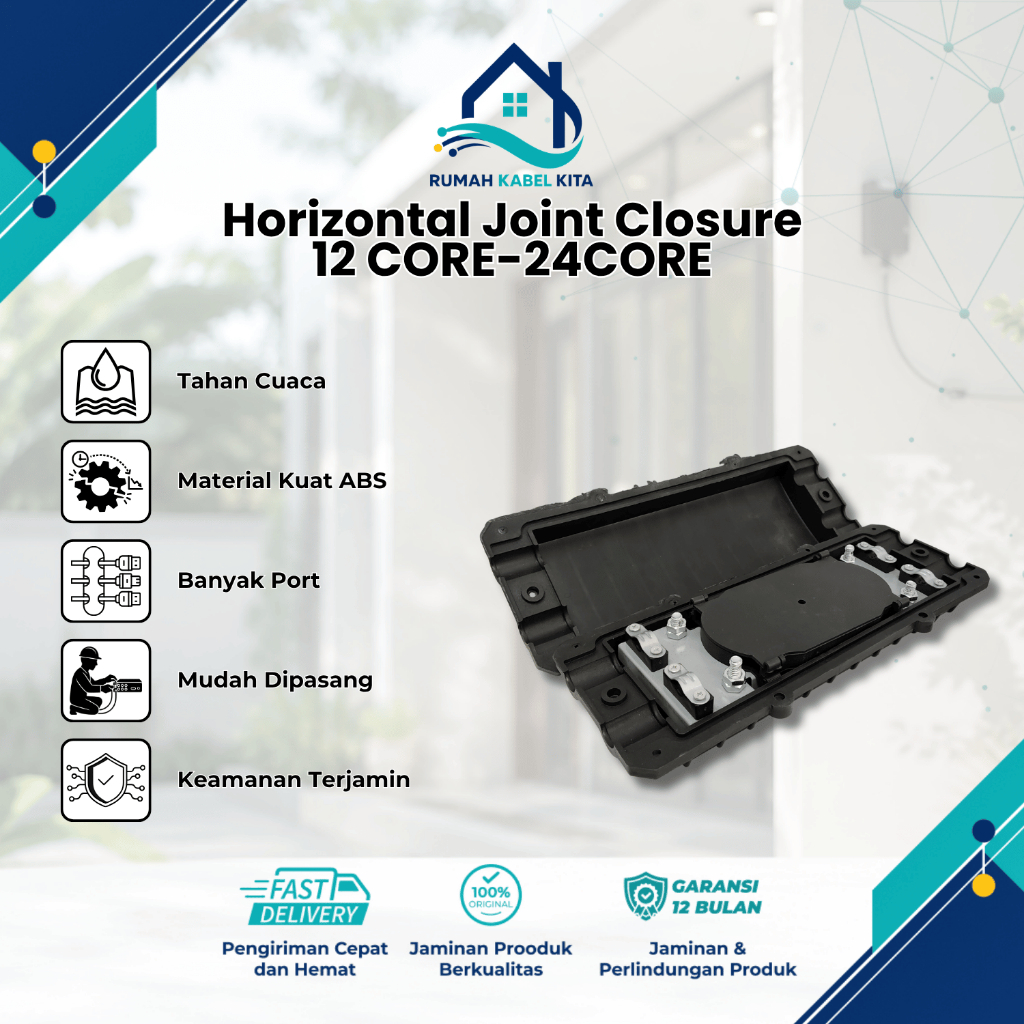 Joint Closure Mini 12 Core - 24 Core | Joint Closure Mini Fiber Optic