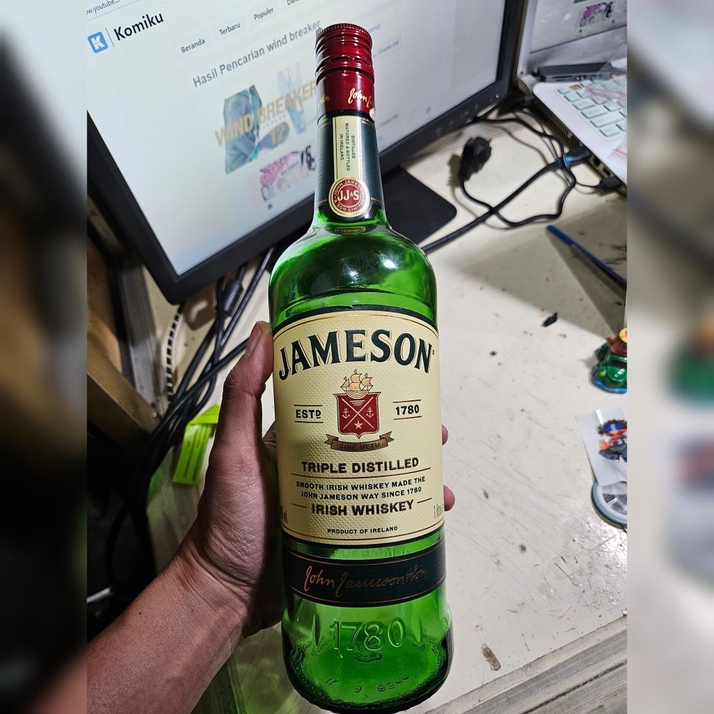 Botol bekas Jameson Original 700ml
