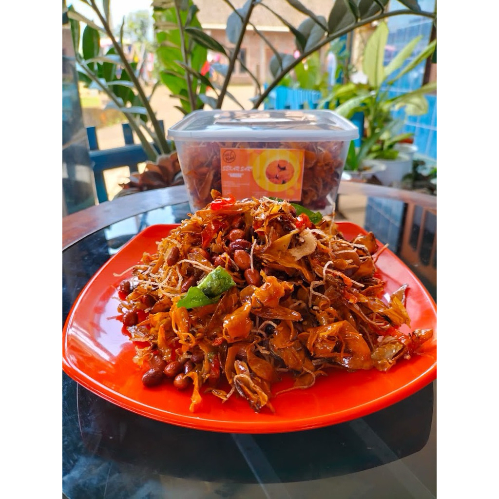 pencok/kering ubi pedas manis