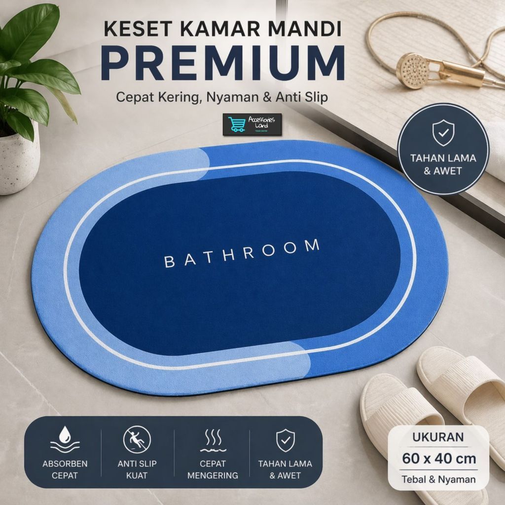 Bathroom Keset Kamar Mandi Karet Keset Hotel / Keset Kaki / Keset Handuk / Keset Kamar Mandi