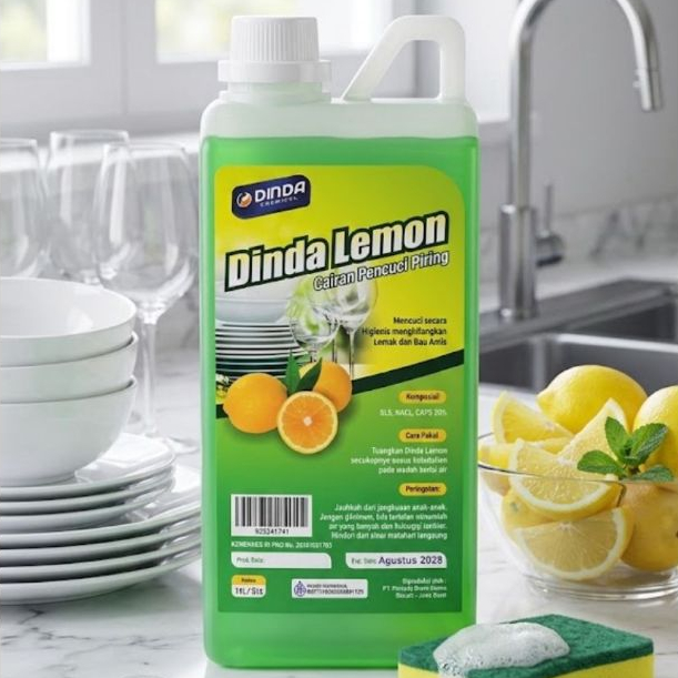 Sabun Cuci Piring Ekstrak Jeruk Nipis - Lemon non sunlight 1000 ml