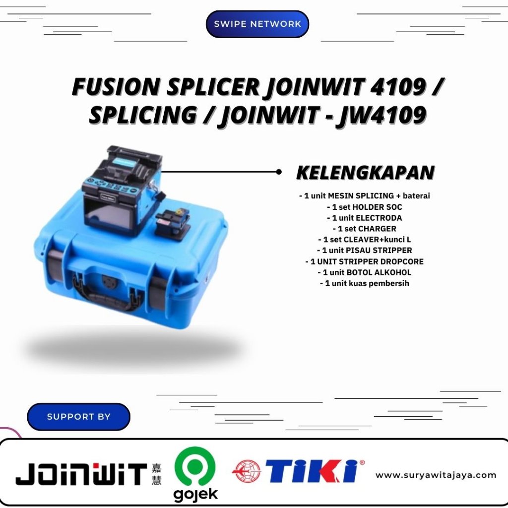 Fusion splicer JOINWIT 4109  SPLICING  Joinwit - JW4109