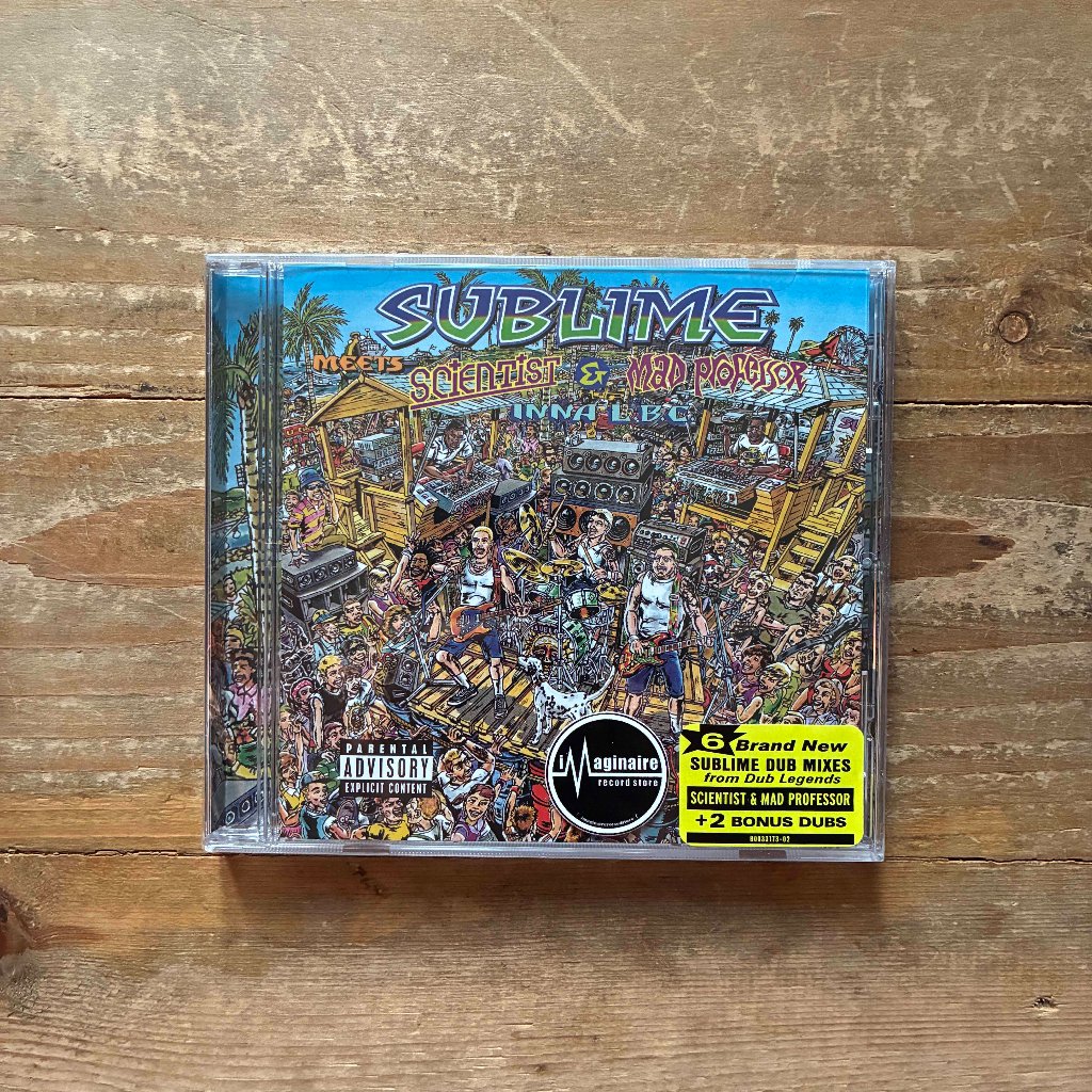 CD Impor Sublime - Meets Scientist & Mad Professor Inna L.B.C. Import CD Original